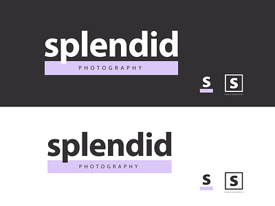 splendid photography illustrator logo