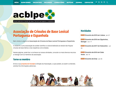 ACBLPE website webdesign