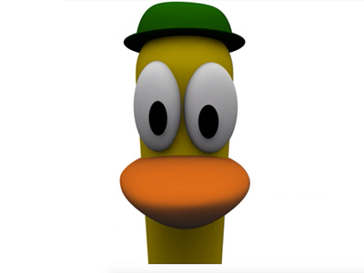 Duck movie 3d art