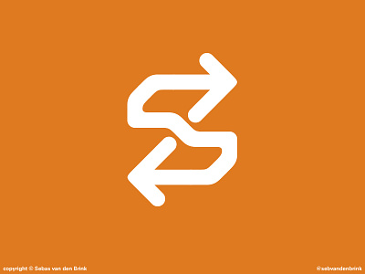 S for Straffic branding graphic design icon identity illustration letter logo symbol trademark type typography