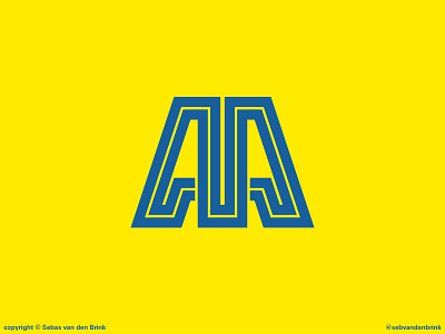 AA logo 1 branding fonts identity lettering letters logo symbol type typography