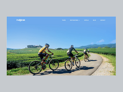 Indotrek design traveling ui ui ux design uidesign web webdesign website