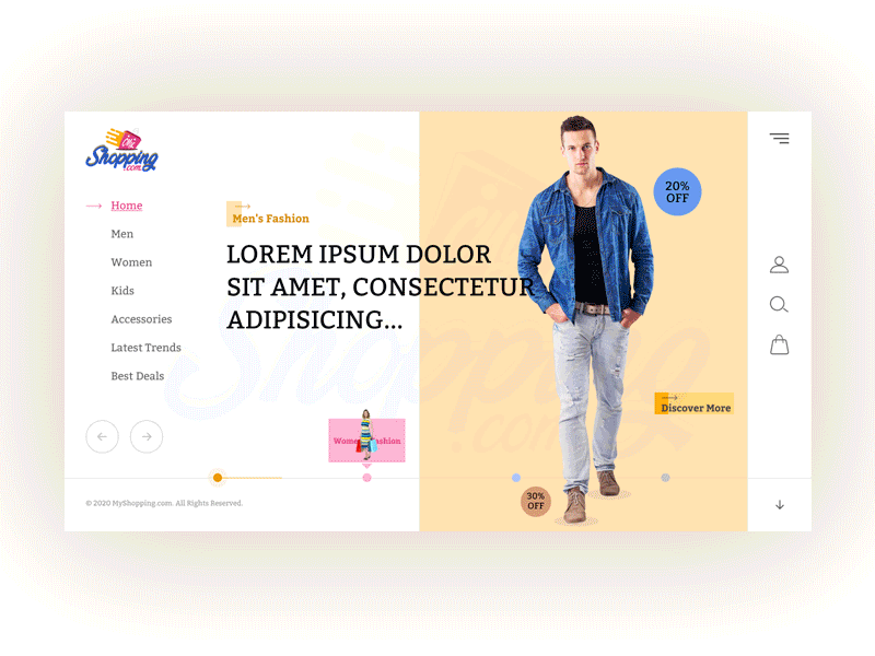 MyShopping.Com | Website Design