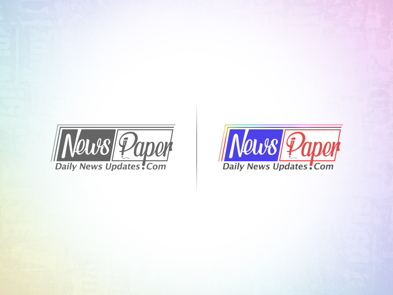 News Paper Logo By Sridharan P On Dribbble