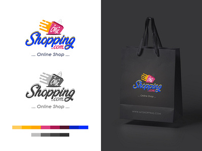 My Shopping Logo beautiful shopping logo best shopping logo branding illustration logo logo mock up my shopping my shopping logo myshopping.com shopping logo vector