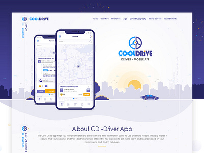 Cool Drive - Mobile App - Light Theme