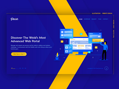 Plus Portals Website Design