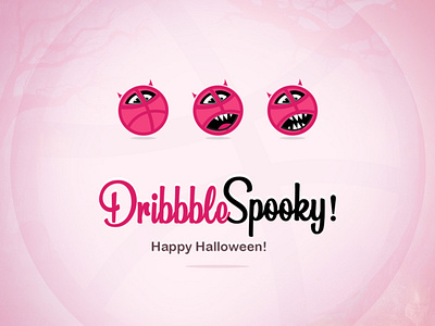 Dribbble Spooky!!! design digital halloween halloween design halloween spooky happy halloween illustration spooky design vector