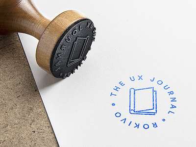 The UX Journal Stamp rokivo stamp ux journal