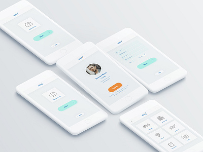 Alalay – travel app app design minimalism ux