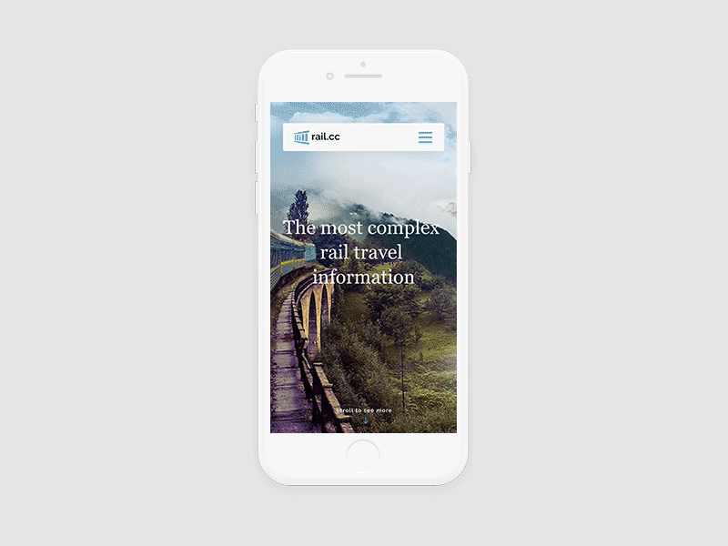 rail.cc_work in progress mobile travel ui webdesign