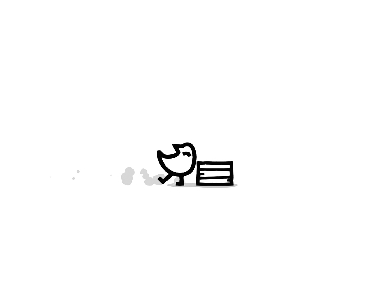 PiAwk - Box bird cute gamedesign gamedev indiegame minimalist piawk