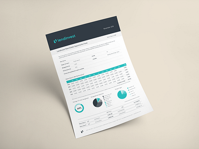 Fund Factsheet brand data visulization finance funds