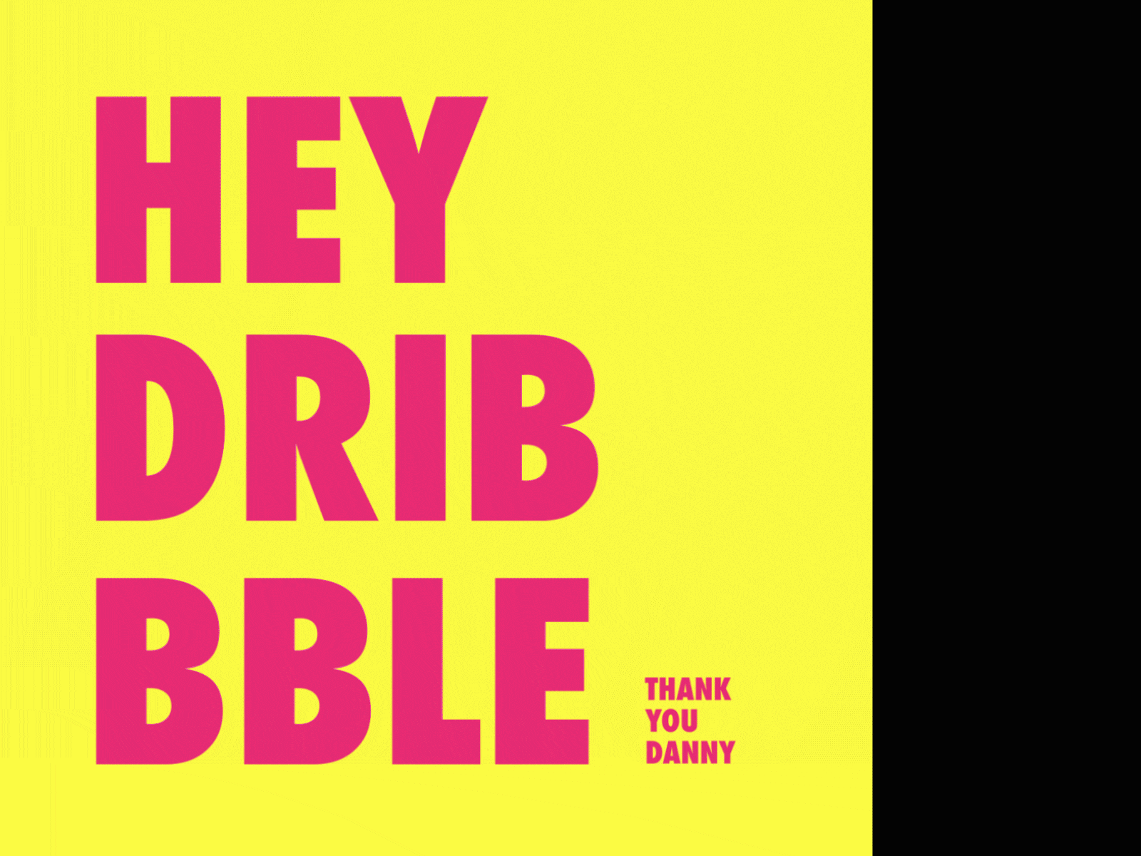 Hello Dribbble! ball debut dribbble firstshot higher res invite new ocd repost thankyou