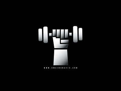 Grain Shadow Fist Design fist gym illustration minimal strong vector