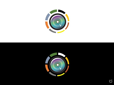 Photography Lens Logo Icon