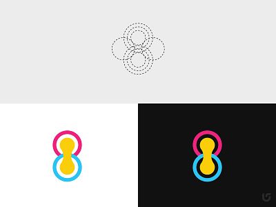 Number 8 Logo Icon branding digital eight icon logo minimal number