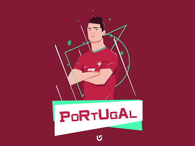 Cristiano Ronaldo Illustration Fifa2018