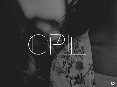 CPL Geometric Typographic Logo brand fashion geometric icon identity logo mark modern typography