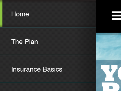 Off Canvas Navigation active mobile nav off canvas website