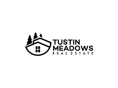 Real Estate Logo - Tustin Meadows brand branding home house logo real estate