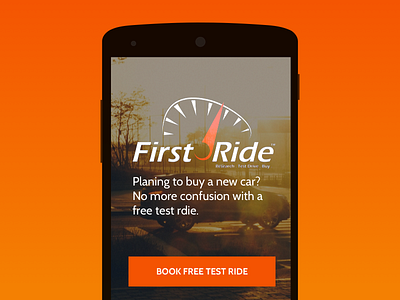 Firstride android launch ui