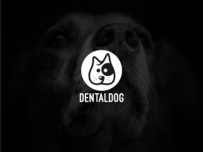 Dentaldog dental dentist dog logo