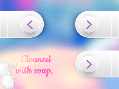 Soap buttons