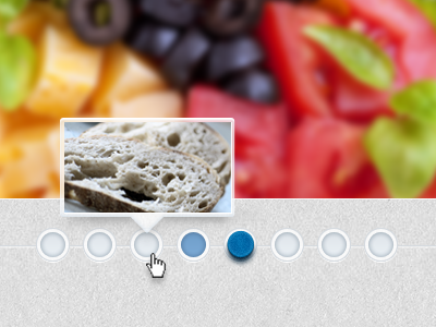 Image Slider with preview blue clean food gallery image image gallery navigation slider tip tool tip