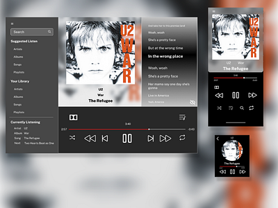 Daily UI #009 Music Player