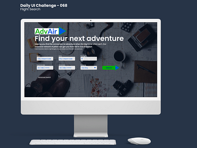 Daily UI 068 - Flight Search