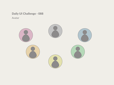 Daily UI 088 - Avatar