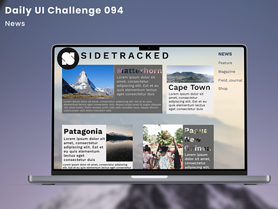 Daily Ui 094 - News