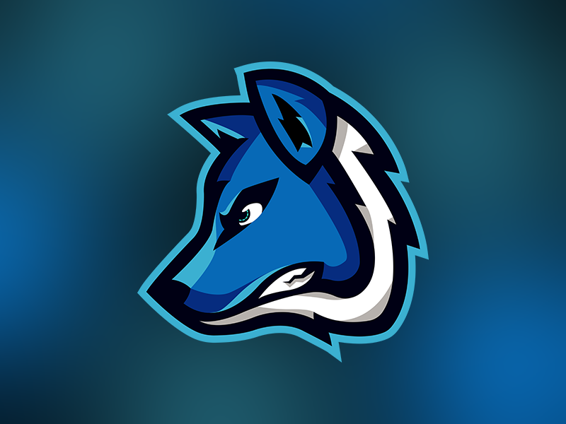 Wolf Mascot Logo By Matt H On Dribbble