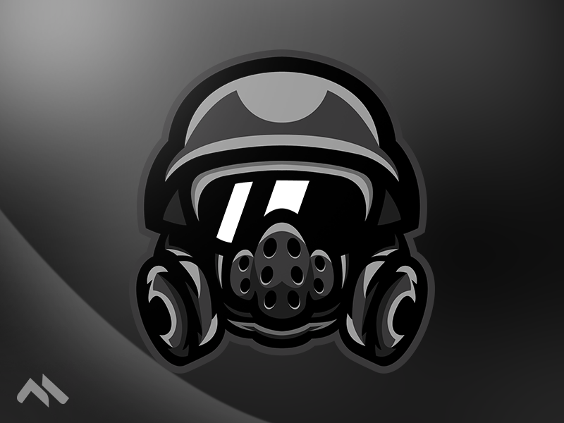 gas mask logo