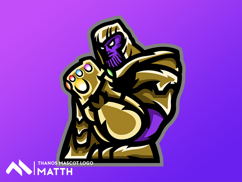 Baby Thanos Hand Towel by Kayode Logo - Pixels