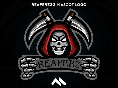 ReaperzGG Mascot logo buylogo logo logomascot mascot mascotlogo