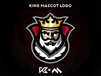 King Mascot logo buylogo logo logomascot mascot mascotlogo