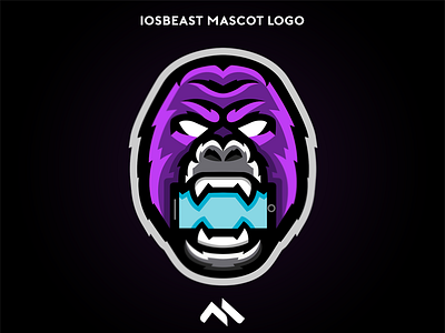 IOSBeast Mascot logo buylogo logo logomascot mascot mascotlogo