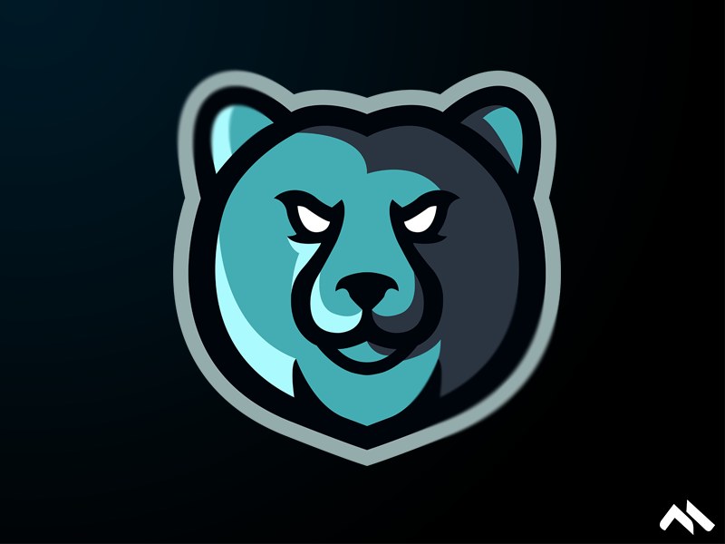 Bear Mascot Logo by Matt H on Dribbble