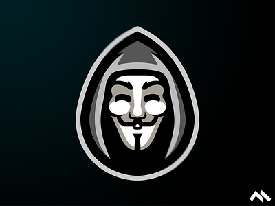 Anonymous mascot logo