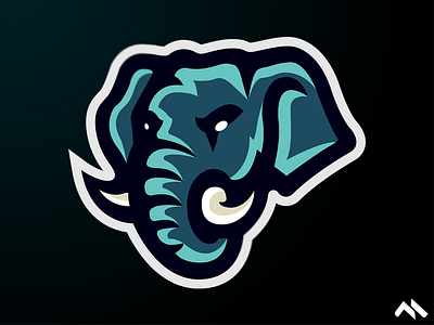 Elephant mascot logo brand elephant logo mascot mascotlogo
