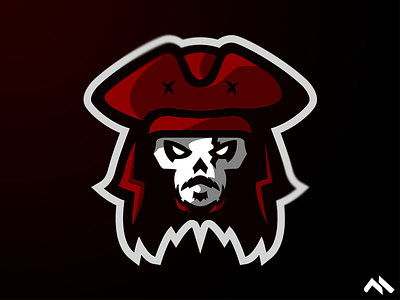 Captain Mascot logo art brand branding captain identity lion logo logomascot mascot mascotlogo pirate skull