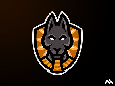 Anubis Mascot Logo