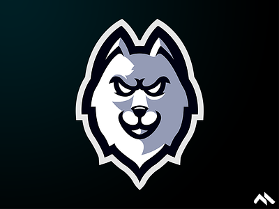 Wolf Mascot logo