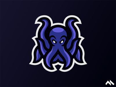 Octopus Mascot Logo art brand branding buylogo identity illustration logo logomascot mascot mascotlogo