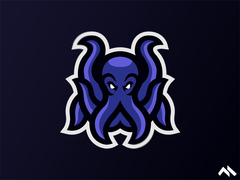 Octopus Mascot Logo by Matt H on Dribbble