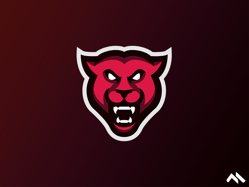 Panther Mascot Logo by Matt H on Dribbble