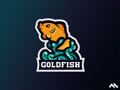 Goldfish Mascot Logo By Matt H On Dribbble Goldfish Mascot Logo By Matt H On Dribbble