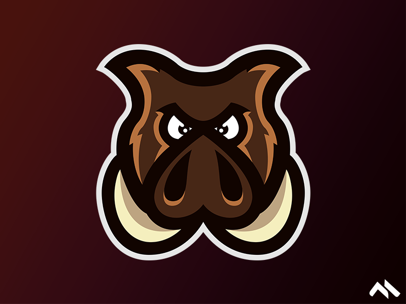 Hog Mascot logo hog mascot pig hog logo hog art logo design mascotte mascot design mascot logos mascot logo
